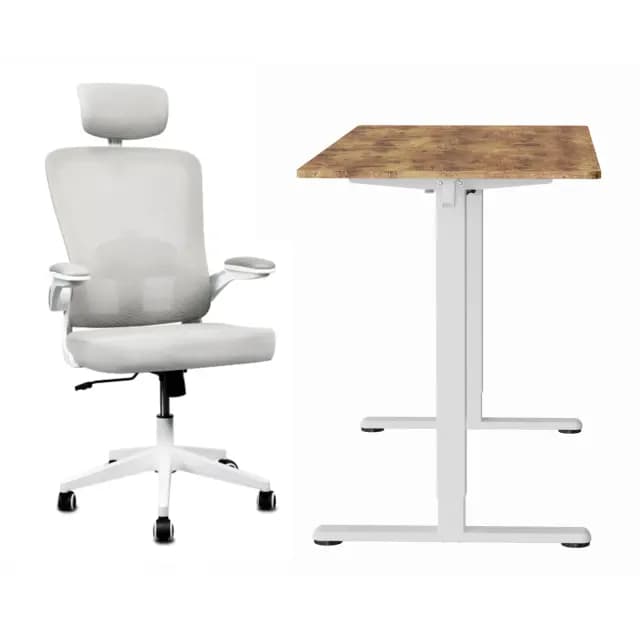 Komplektas: stalas Control Lite 140/60 ir kėdė Ergo Lite